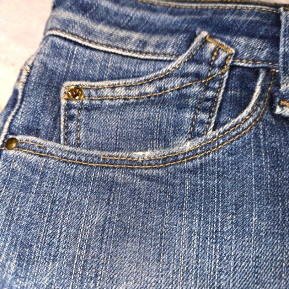 Replay Y2K Blue Rockxanne Jeans with Unique Pattern, Size 28/30, Made In Italy - Picture 9 of 16